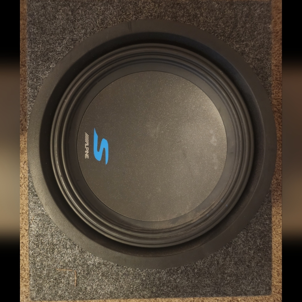 12" Alpine subwoofer